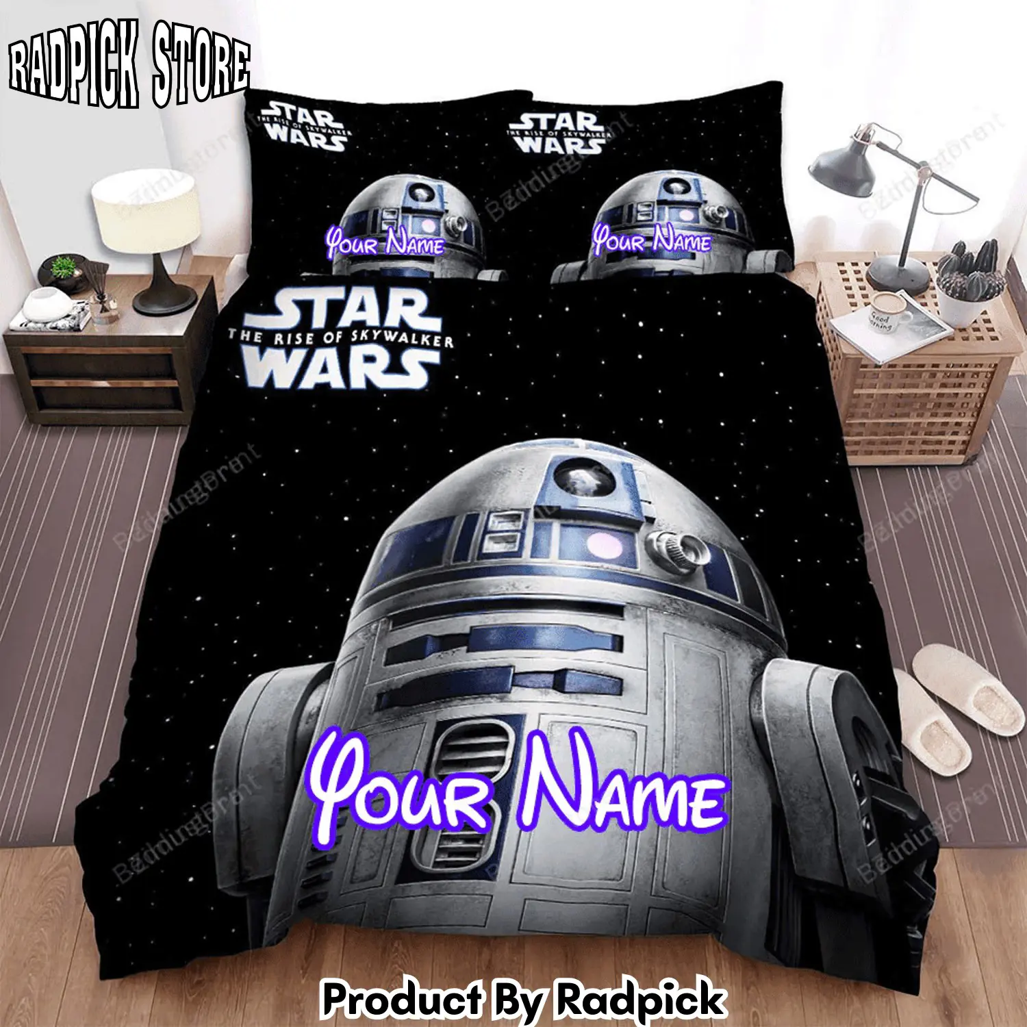 Radpick star wars episode ix the rise of skywalker techinial universe december 20 movie poster bed sheets duvet cover personalized name bedding sets rp3271930